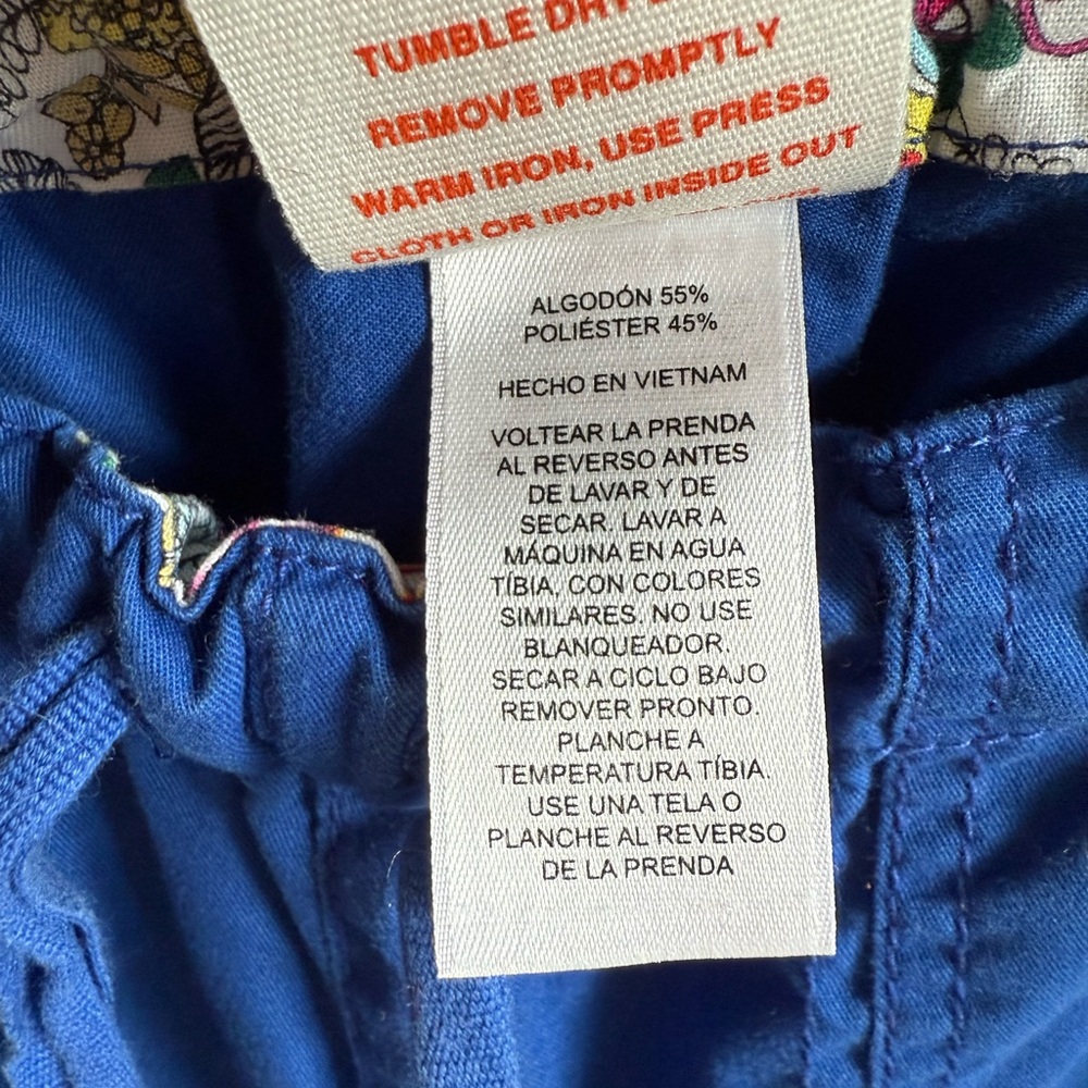 Koi Lindsay Cargo Royal Blue scrub pants sz: Small Tall - Picture 9 of 13